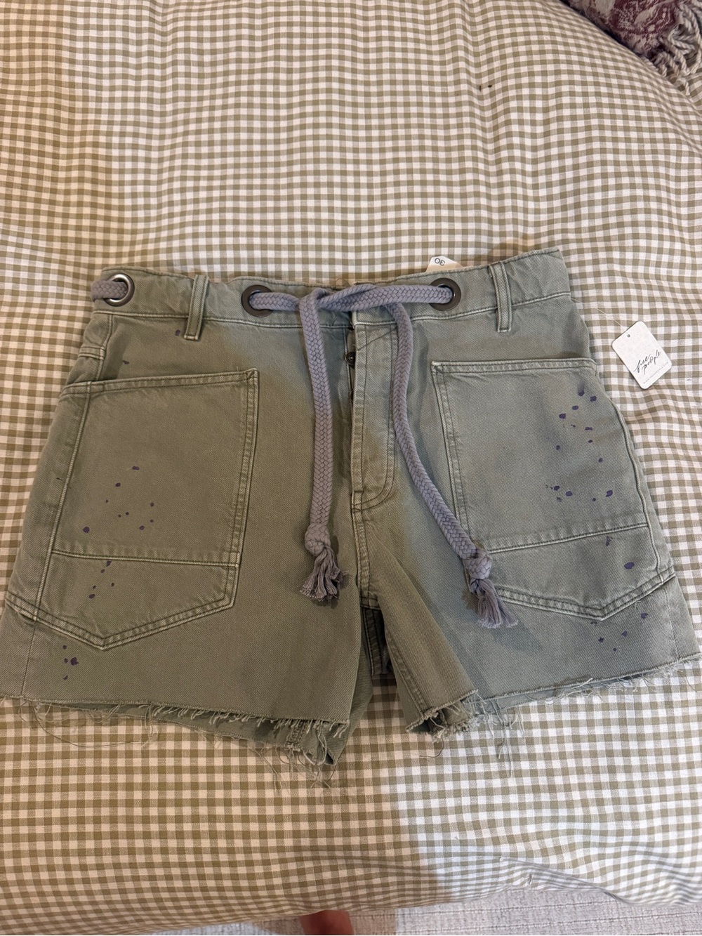 X We The Free Moxie Shorts in Army